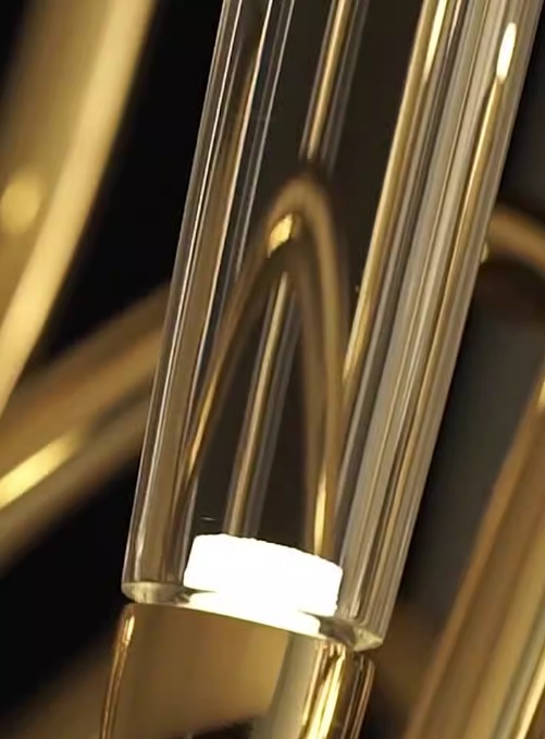 Светильник DZN-47126 ЗОЛОТО ` D1200/H420/24/LED/48W/4000K CANDLELIGHT