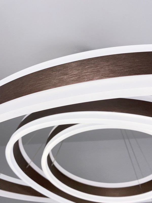 Светильник SP.4241 кофе ` D400+600+800/H1000/3/LED/230W 4000-4500K SPF01 (1 из 2шт в коробке)