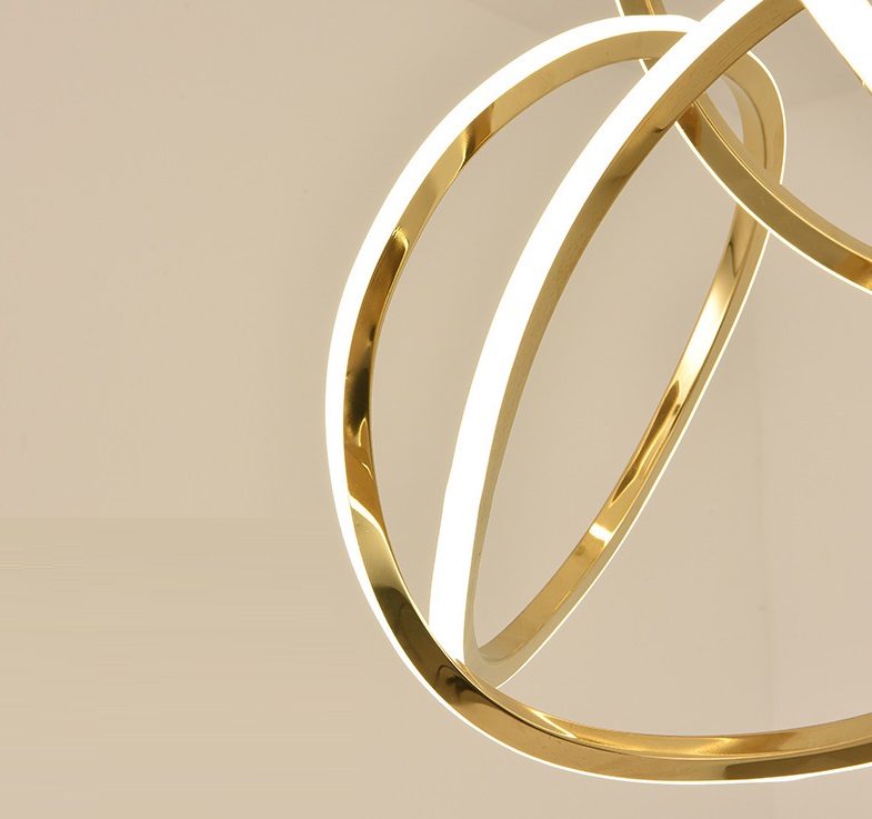 Светильник DZN-33742 ЗОЛОТО ` D2000*320/H1500/1/LED/200W BIG PROJECT