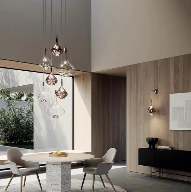 Светильник DZN1-4-12 ТОНИРОВАННЫЙ ` D300*590/H1500/1/LED