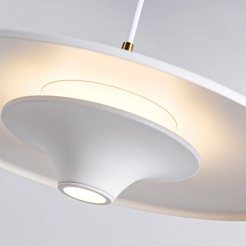 Светильник подвесной DZN-11601 БЕЛЫЙ ` D350/H1500/1/LED/12W/4500K SOMBRERO