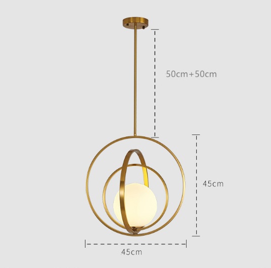 Светильник DZN-35071 BRONZE/БРОНЗА ` D450/H1000/1/E14/40W WHIM