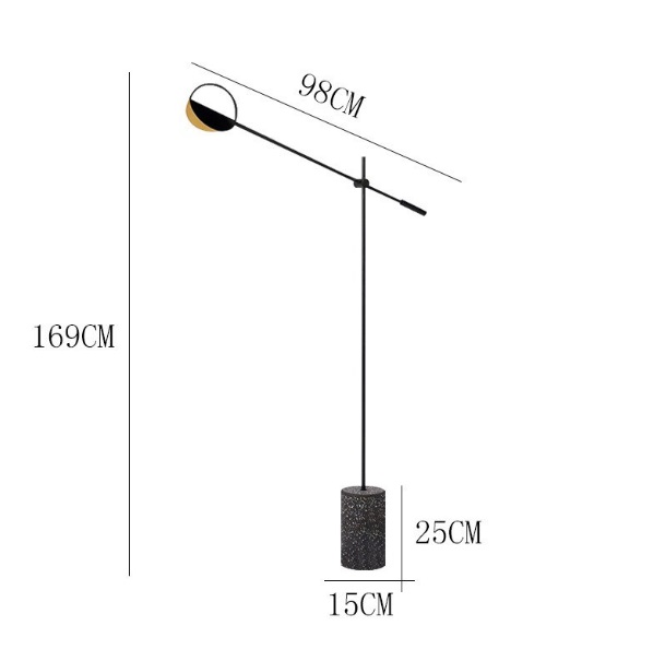 Светильник DZN-35721 ` D1250/H400/4/LED/7W/4500K DACK