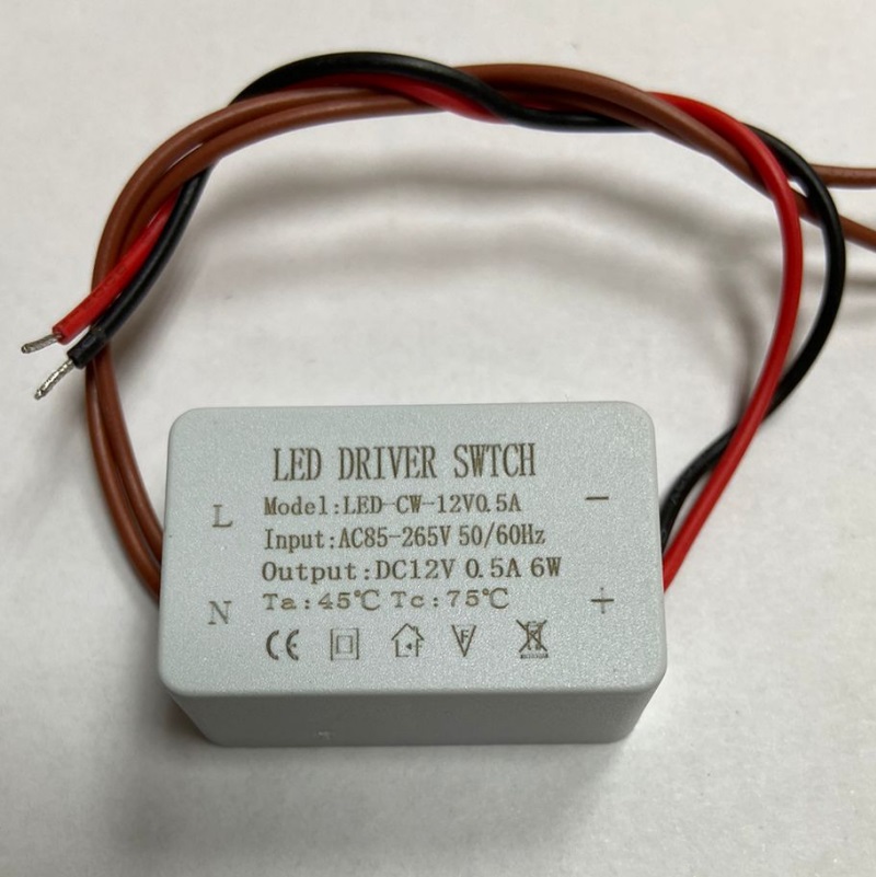 ДРАЙВЕР LED DRIVER 6W 500mA