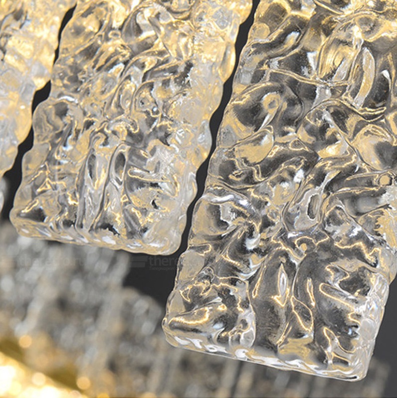 Светильник подвесной SAPFIR SPF-8847 БРОНЗА ОЛИВКОВЫЙ ` D580/H200/1/LED/58W/4500K FROST 23-01