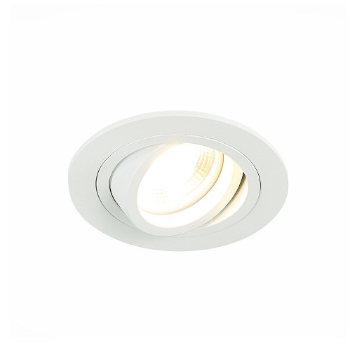 Светильник SPF-4362 WHITE/БЕЛЫЙ ` D92/H25/1/GU10/50W CITY1ROUND 25-01 (1/100)