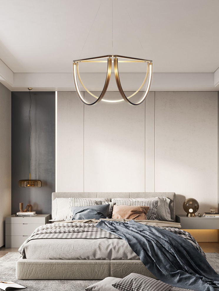 Светильник DZN-5696 БРОНЗА ` D600/H1200/54W/4500K MAGNINA