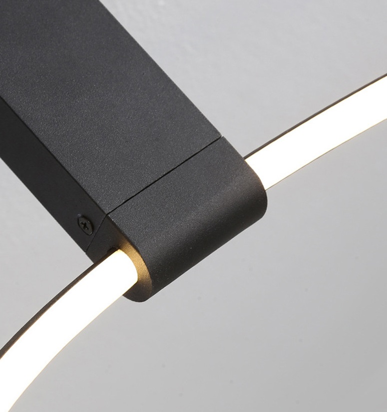 Светильник DZN-33689 ЧЕРНЫЙ ` D500/H250/1/LED/20W/4500K 24-09