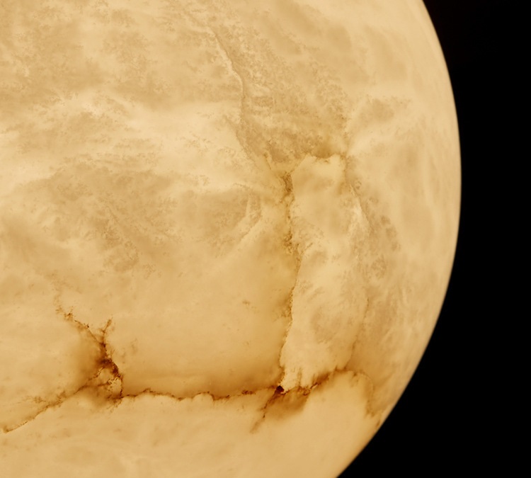 Светильник DZN-52306 ЗОЛОТО + МРАМОР ` D255*150/H1500/1/G9/40W 24-12