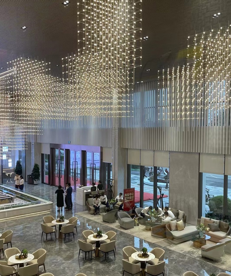 Светильник DZN-7861 МАТ.РОМ ` D800*800/H800+6000/1/LED/.W/4000K трос 6м SELENA 25-04