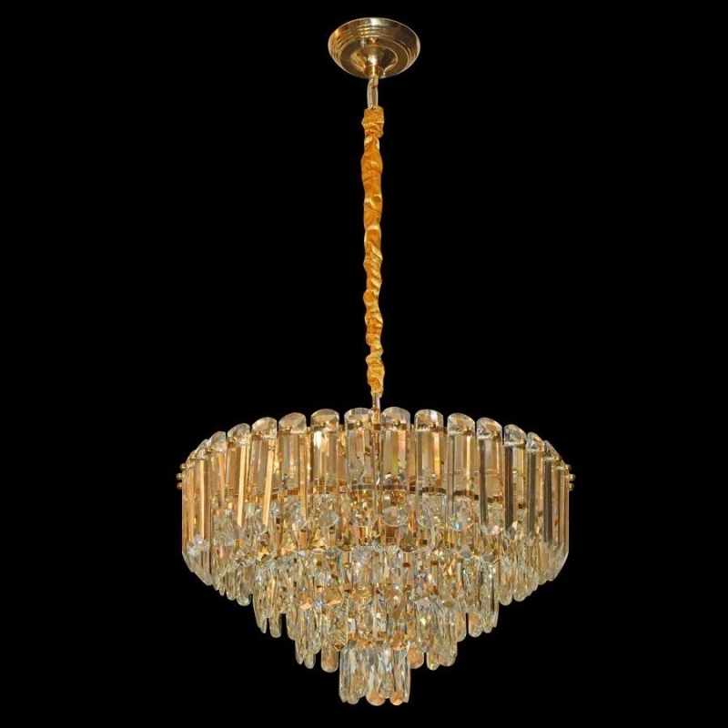 G21101/8GD+CL Люстра хрустальная