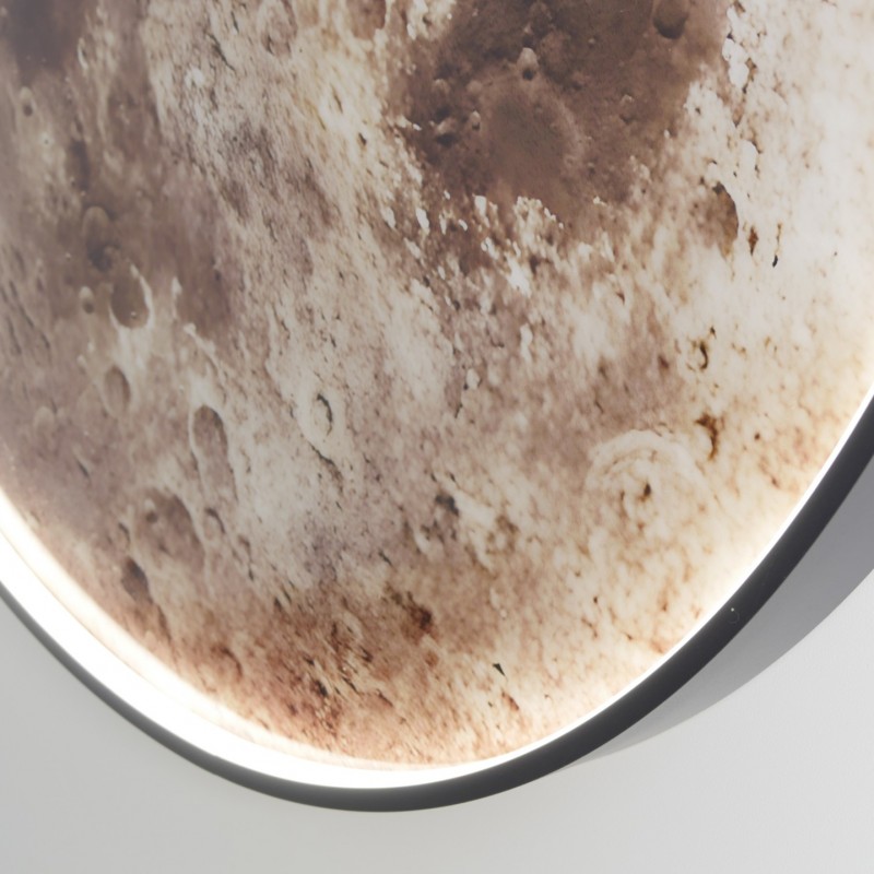 Светильник DZN-15825 ЧЕРНЫЙ ` D800/H40/1/LED/28W/4500K COSMOS-MOON 24-03