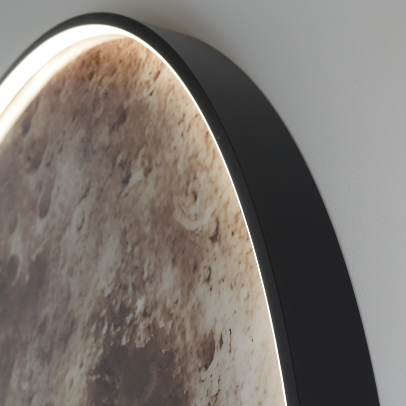 Светильник DZN-15825 ЧЕРНЫЙ ` D800/H40/1/LED/28W/4500K COSMOS-MOON 24-03