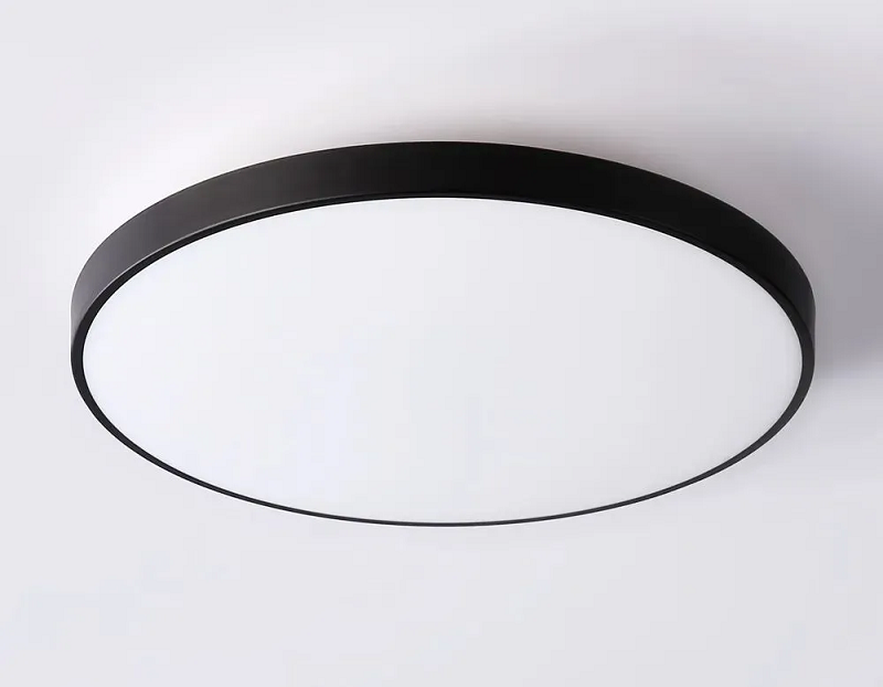 Светильник LED LEEK 60Вт круг Ø484х51мм 5000К IP65 4800Лм чёрный BL (10)