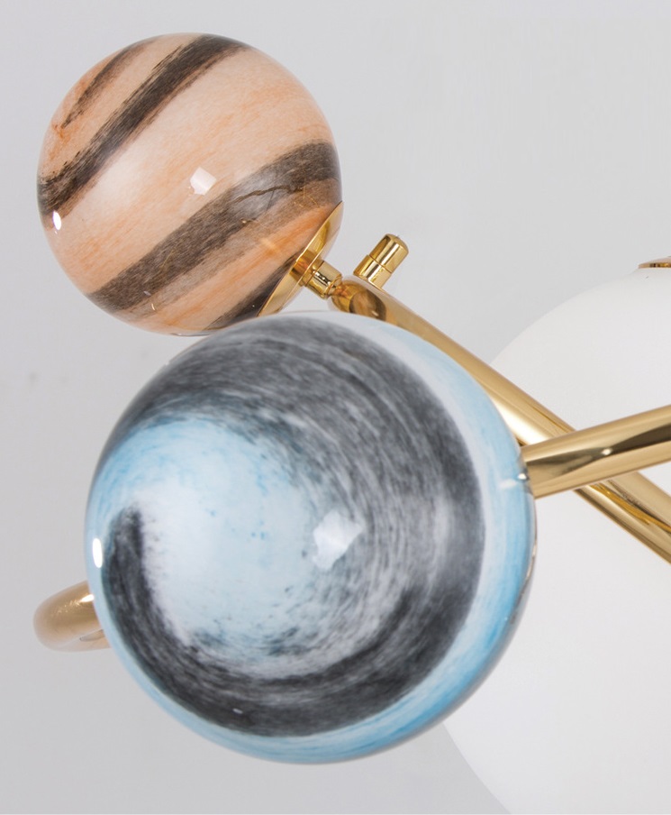 Светильник DZN1-2-01 ЗОЛОТО ` D850*350/H1200/7/G9/40W