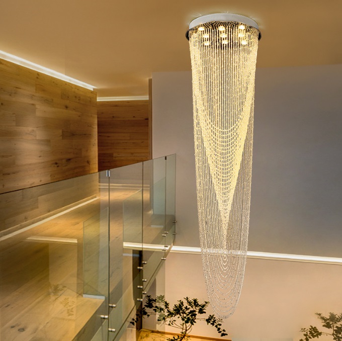 Светильник DZN-46815 БЕЛЫЙ ` D600/H2300/9/LED/45W/4000K PINEAPPLE