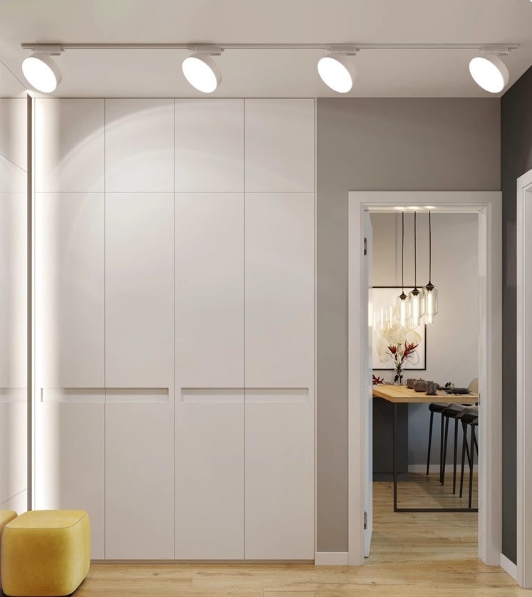 Светильник IL.0014.0060 WHITE/БЕЛЫЙ ` D140/H190/LED/1/18W 4000K BRAIN SPF22-05 (1/20)