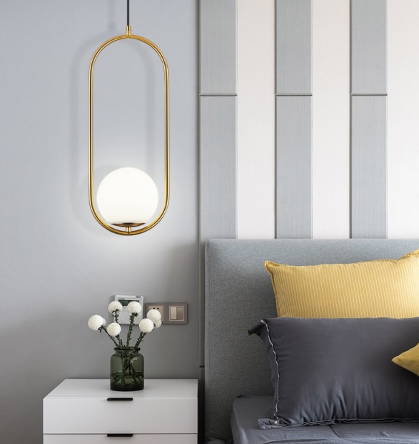 Светильник DZN4638 BRONZE/БРОНЗА ` D200/H500/1/E27/60W BALL D150