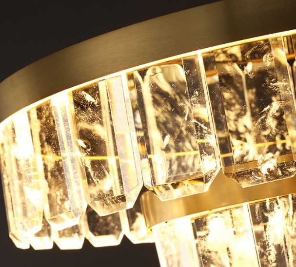 Светильник DZN-36097 ЗОЛОТО ` D800*520/H8200/12/E14/40W