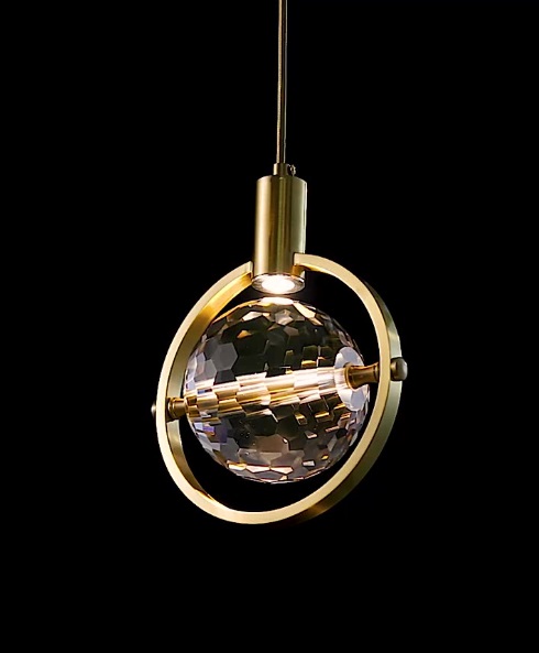 Светильник DZN1-4-03 БРОНЗА ` D200*200/H1500/1/LED/5W/4500K