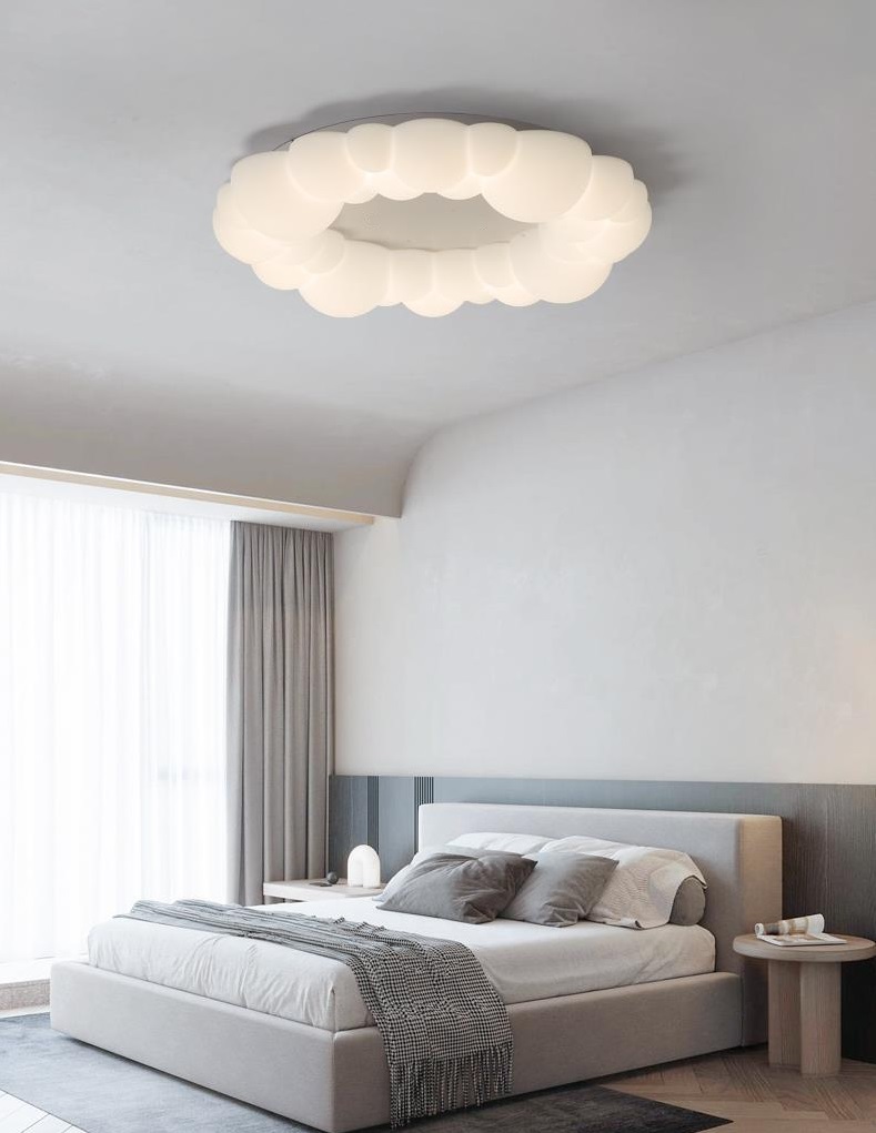 Светильник DZN-15963 БЕЛЫЙ+РОМ ` D650/H120/1/LED/60*2W/3000-6500K SUDS 24-12