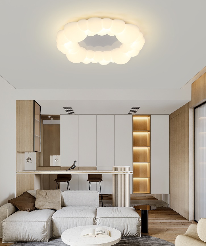 Светильник DZN-15963 БЕЛЫЙ+РОМ ` D650/H120/1/LED/60*2W/3000-6500K SUDS 24-12