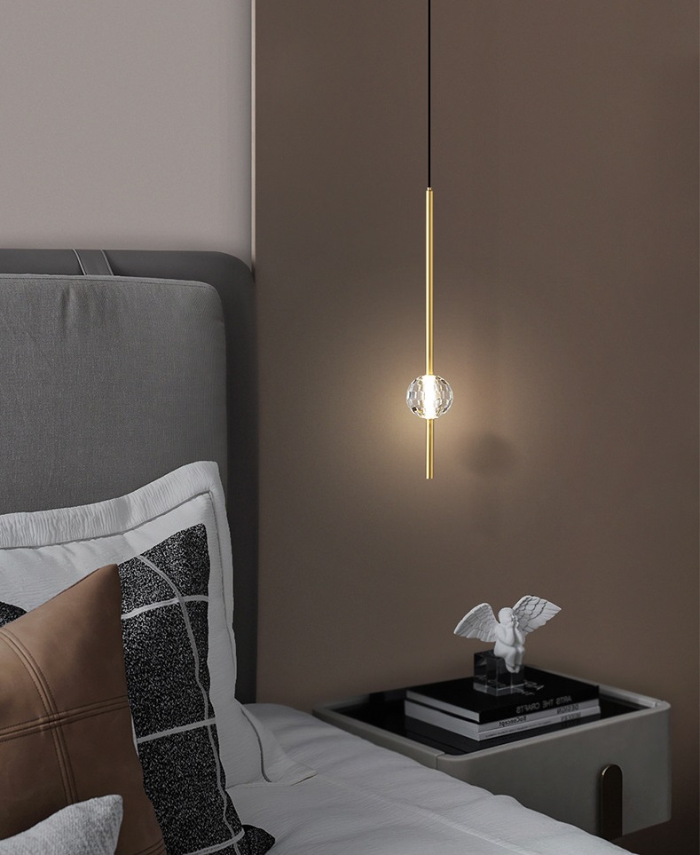 Светильник DZN-11028 БРОНЗА ` D100*550/H1500/1/LED/5W/4000K 24-01 VST