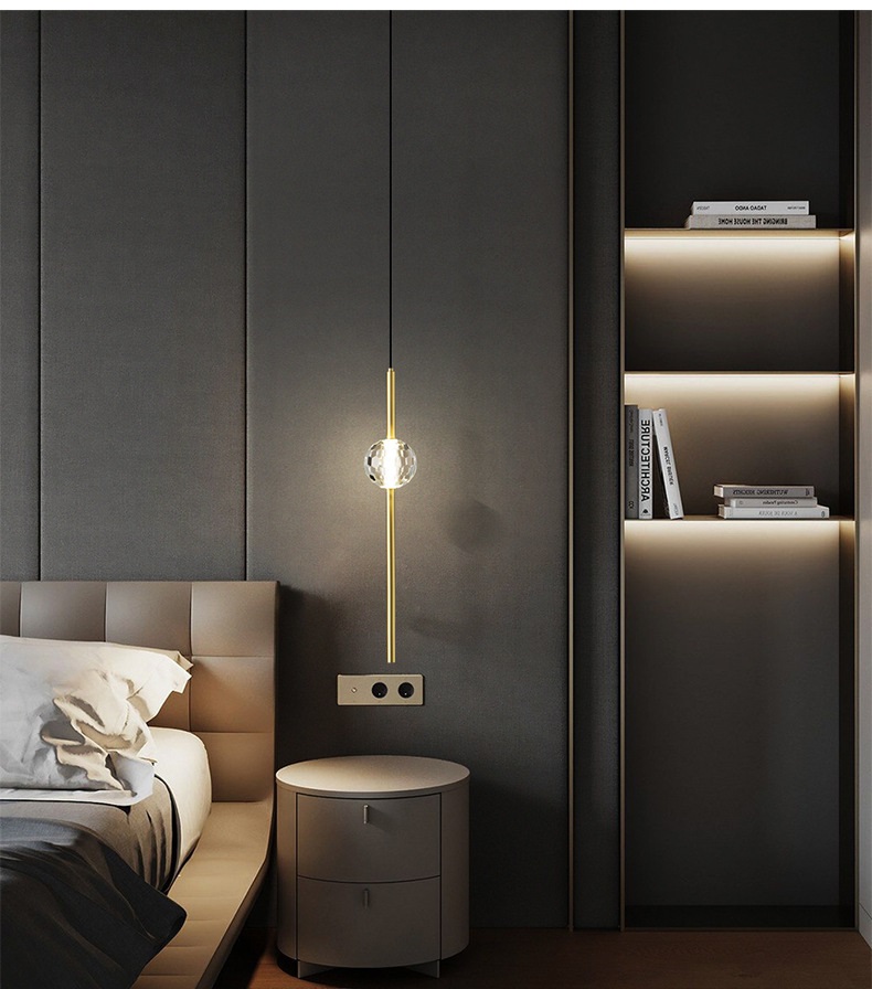 Светильник DZN-11028 БРОНЗА ` D100*550/H1500/1/LED/5W/4000K 24-01 VST