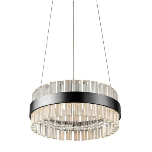 Светильник MD.6005 BLACK/ЧЕРНЫЙ ` D400/H1200/1/LED/40W/4500K ASK DZN22-05