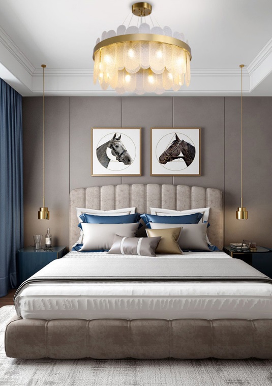 Светильник MD.6029 BRASS/ЛАТУНЬ ` D600/H1200/12/G9/40W PETAL DZN22-05