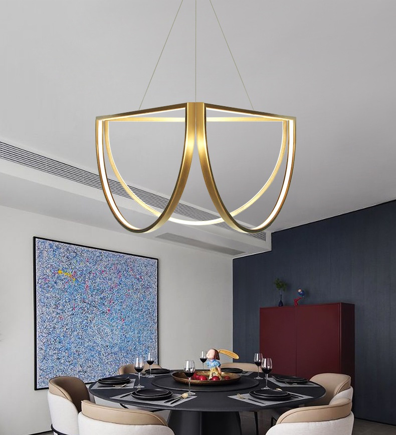 Светильник ElegantLight DZN-6057 БРОНЗА ` D400*400*400/H1200/3/LED/..W/2800-4500-6500K SOLANA