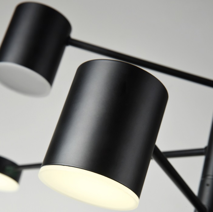 Светильник DZN1-6-118 ЧЕРНЫЙ ` D1050/H170/4/LED/20W/4000-4500K (1)