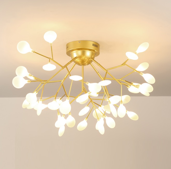 Светильник DZN-34935 GOLD/ЗОЛОТО ` D800/H450/27/G4/54W COIN