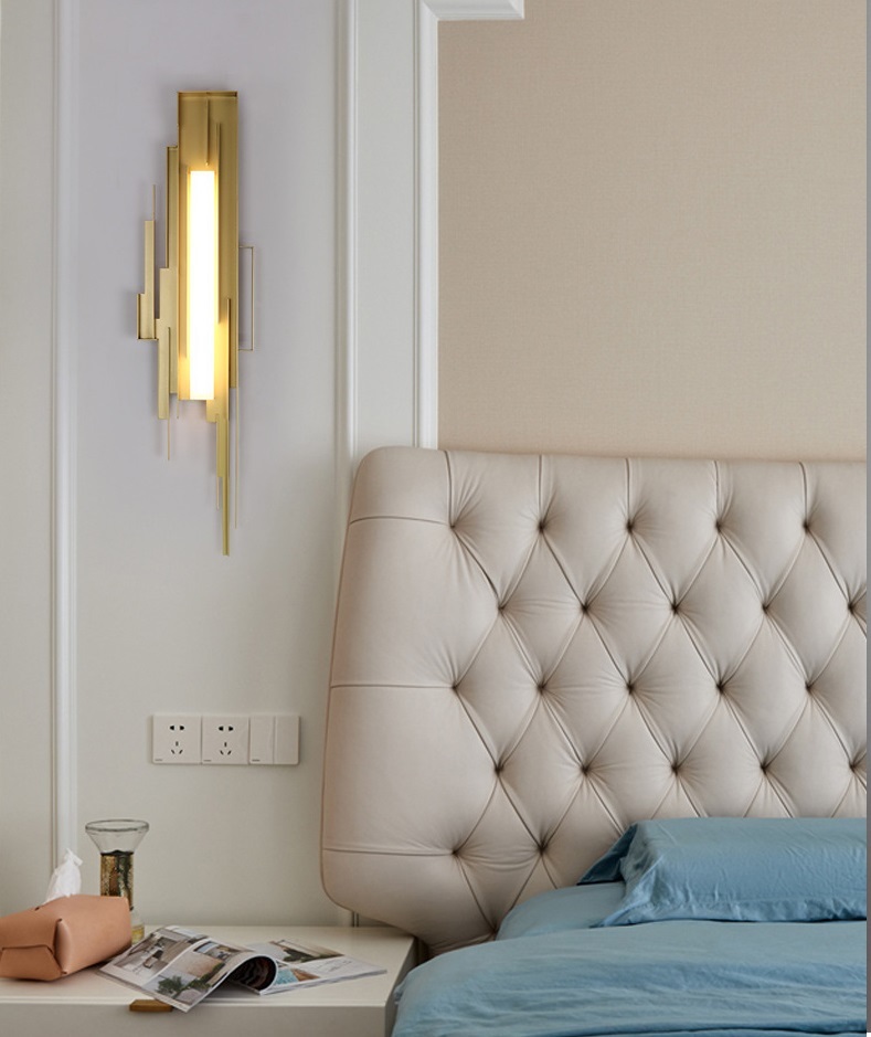 Светильник DZN-13307 БРОНЗА ` D200/H800/1/LED/8W/4500K 25-01 (аналог 13307)