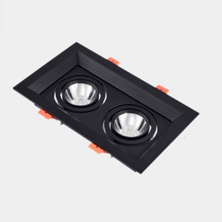 Cветильник SPF-6091 BLACK/ЧЕРНЫЙ ` D130*260/H45/2/MR16/50W SOFIT 24-07 (1/30)