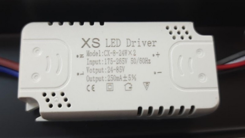 Светильник настенный САПФИР SPF-4793 Черный + Золото ` 600мм 1/LED/2*24W BART 22-07 (1 из 10шт в кор