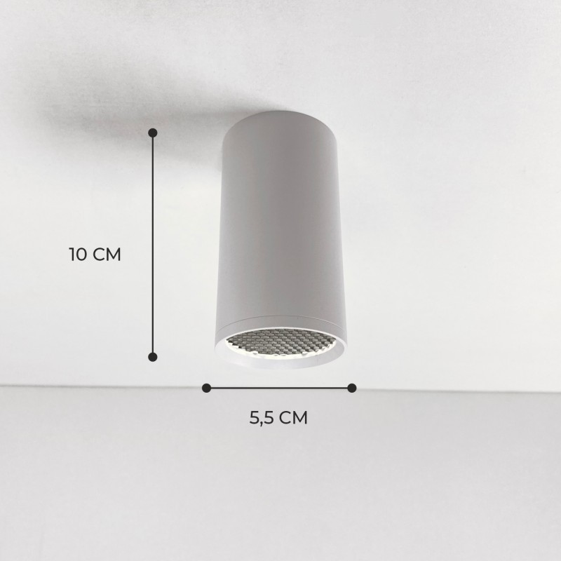 Светильник с фильтром SAPFIR SPF-9393 WHITE/БЕЛЫЙ ` D55/H100/1GU10/50W 22-07 (1/50)