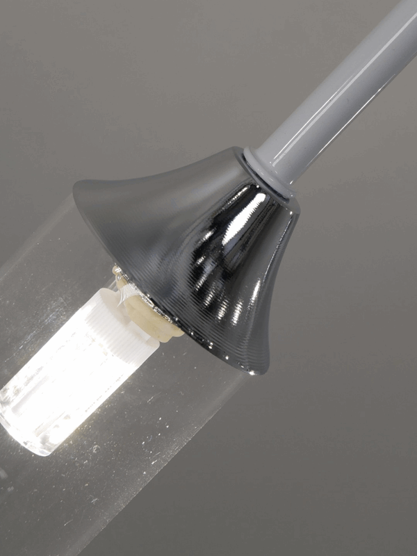 Светильник потолочный SAPFIR SPFD-9475 Белый/ром/White/Chrome ` /D900/H200/12/G9/120W/без ламп Arac