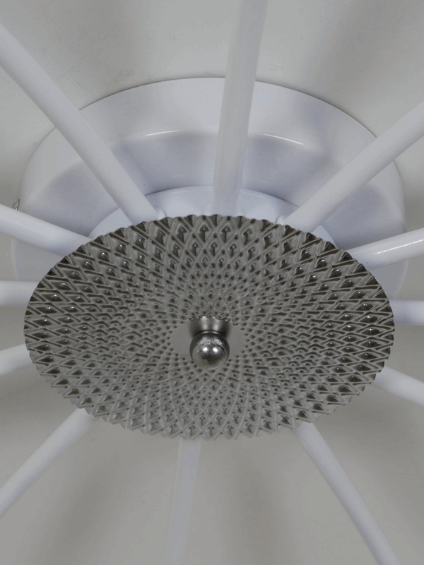 Светильник потолочный SAPFIR SPFD-9475 Белый/ром/White/Chrome ` /D900/H200/12/G9/120W/без ламп Arac