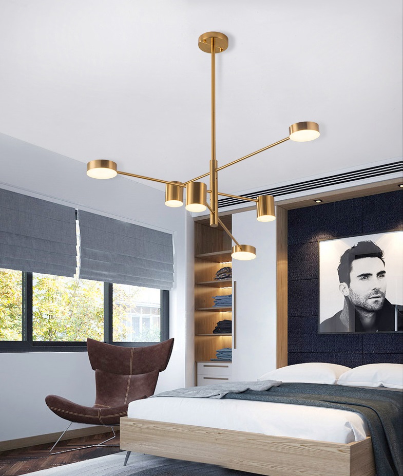 Светильник DZN-1-6-119 ЗОЛОТО ` D1050/H300/6/LED/36W/4000-4500K 22-04 (1)