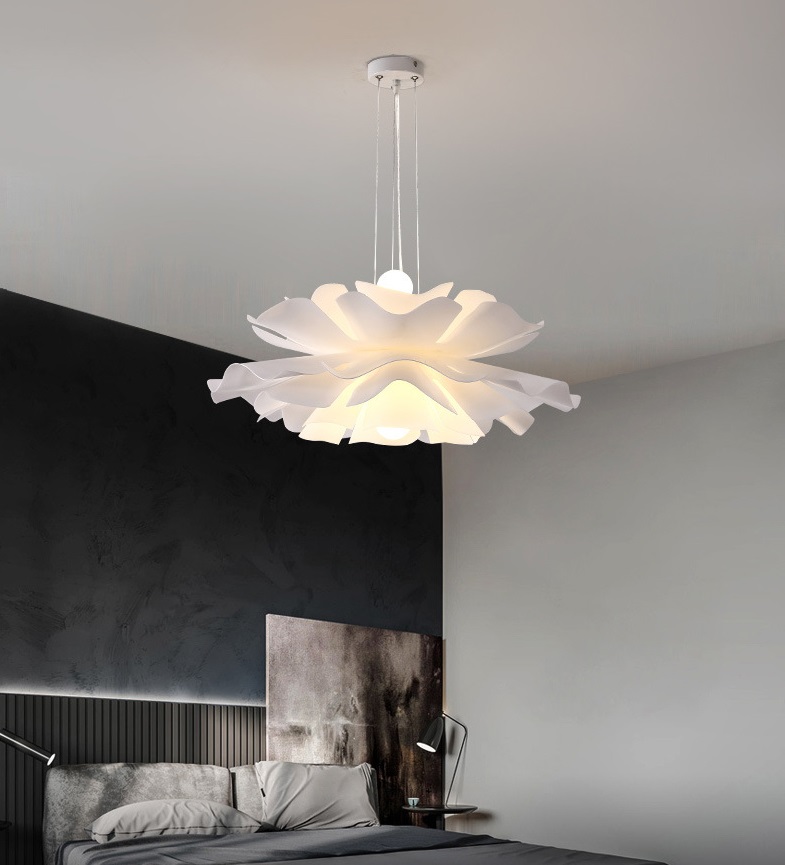 Светильник DZN-34009 БЕЛЫЙ ` D600*350/H1200/2/E27/20W/4500K 23-09