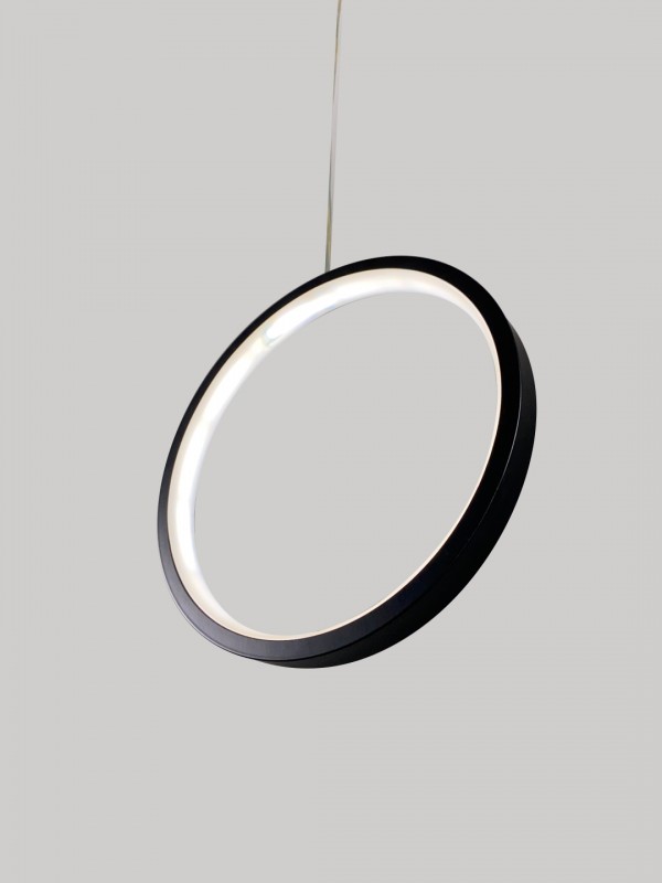 Подвесной светильник SPFD-43429 ЧЕРНЫЙ ` D220/H1300/1/LED/12W/4000K RIIM