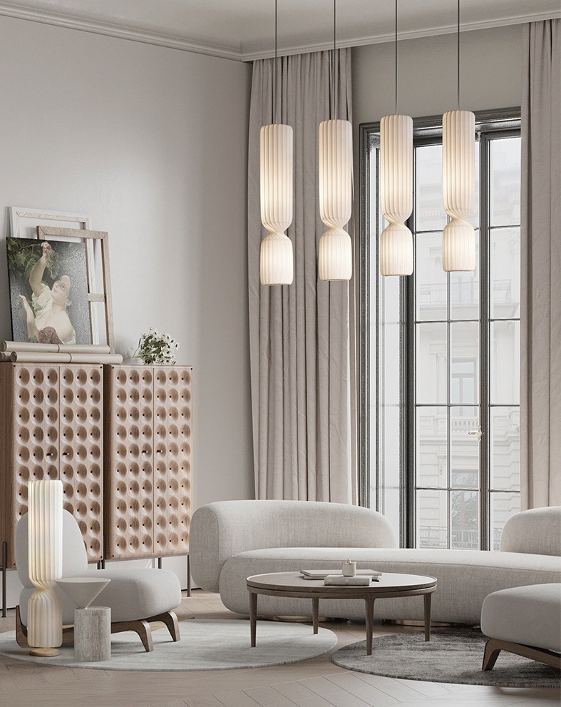 Светильник DZN-6323 БЕЛЫЙ ` D250/H1000+1000/1/LED/20W TAISTO 25-11