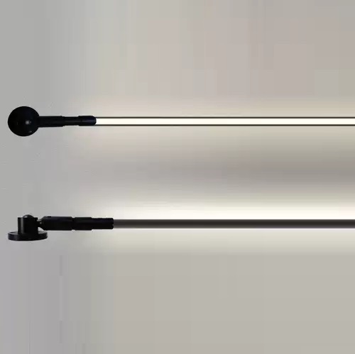 Струнная система освещения DZN-6351 ЧЕРНЫЙ ` D100/H5000/ с блоком питания и св/д лентой 4000K SKYLIN