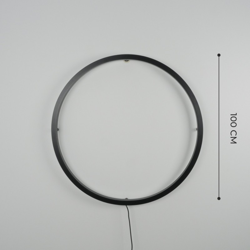 Светильник ElegantLight DZN-11114 ЧЕРНЫЙ ` D1000/H60/1/LED/30W/2800-6500K без ПДУ GUARD-LU23-12