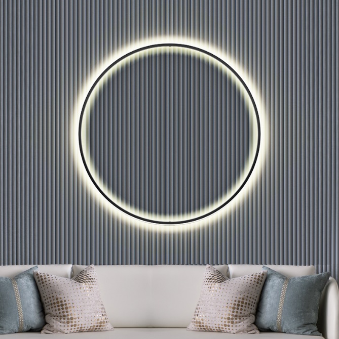 Светильник ElegantLight DZN-11114 ЧЕРНЫЙ ` D1000/H60/1/LED/30W/2800-6500K без ПДУ GUARD-LU23-12