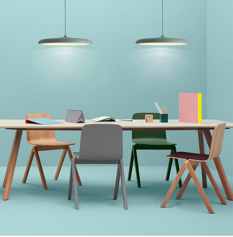 Светильник DZN-50763 ЗЕЛЁНЫЙ D400/H1500/1/LED/24W/4500K