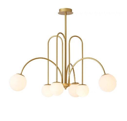 Светильник DZN-65262 ЗОЛОТАЯ БРОНЗА ` D900/H750/6/G9/30W