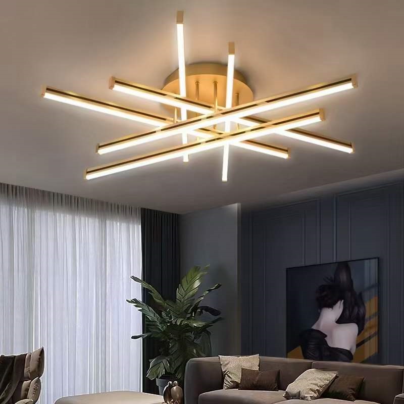 Светильник А107/600 GOLD/ЗОЛОТО (1С2039) LED D600/H100/6/LED/112W/LED DIM ПДУ 2.4 PICK SPF21-7 Макку