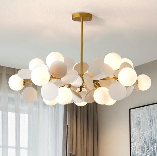 Светильник DZN1-6-146 БРОНЗА + СЕРЫЙ ` D900*300/H1000/15/G9/60W